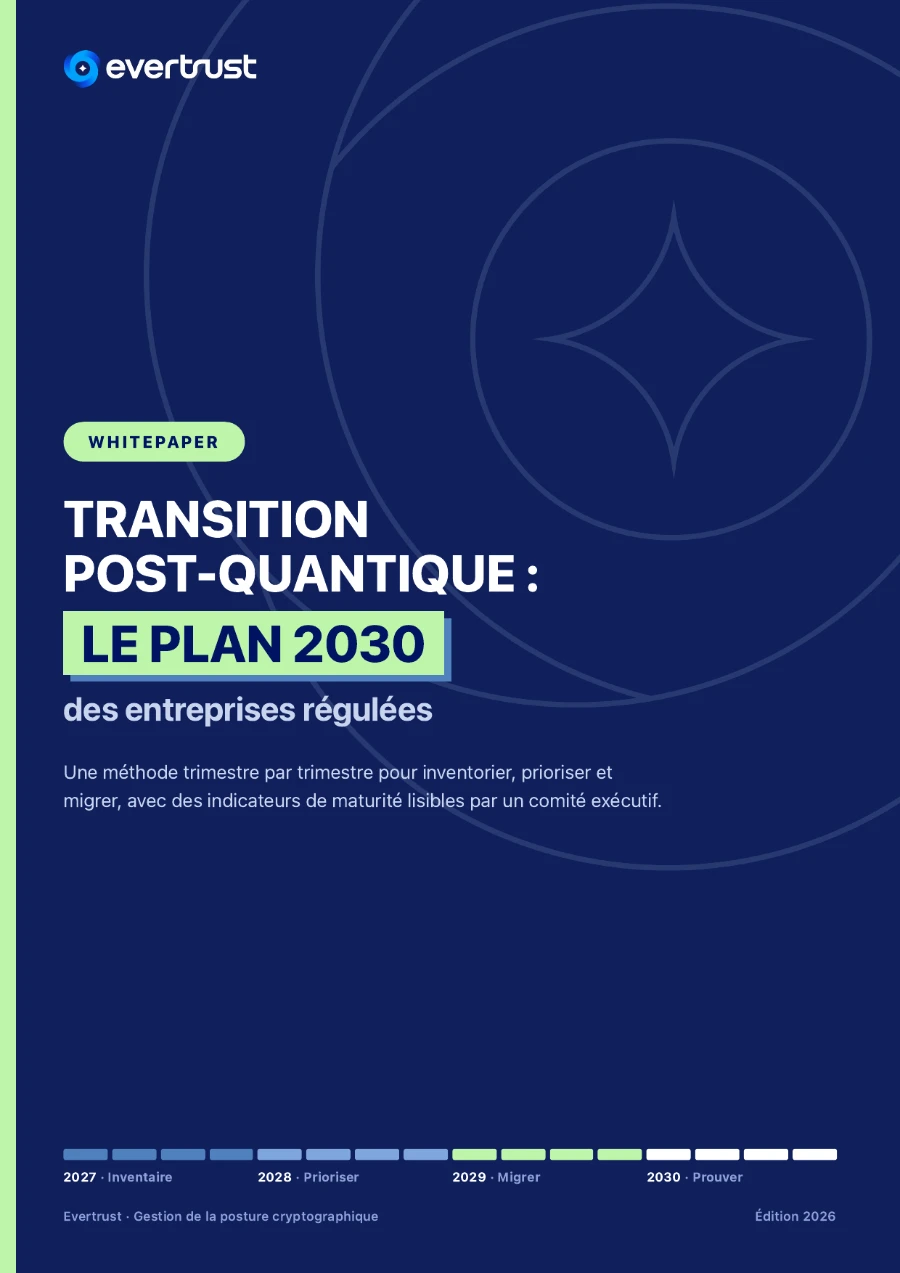 Transition post-quantique : le plan 2030 des entreprises régulées