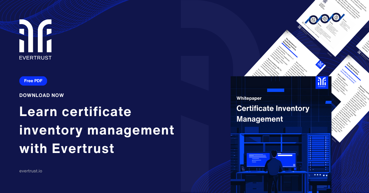 Learn How Certificate Inventory Management works