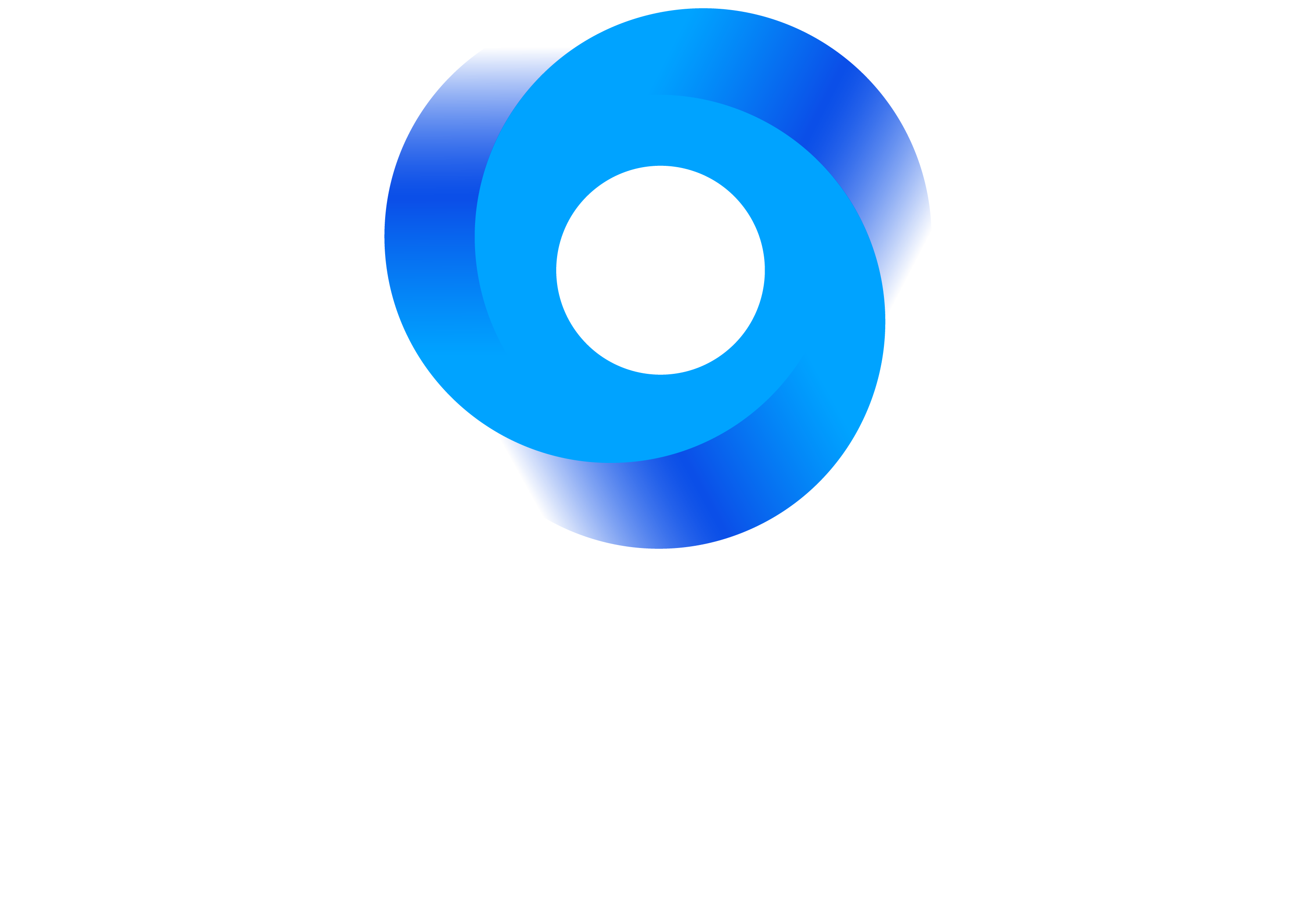 Logo Vertical + Tagline - Dark Blue Background